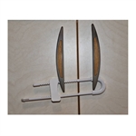 قفل درکابینت  و کمد هایی که دستگیره عمودی دارند. بسته  2 عددی .کد N9378-2CWW